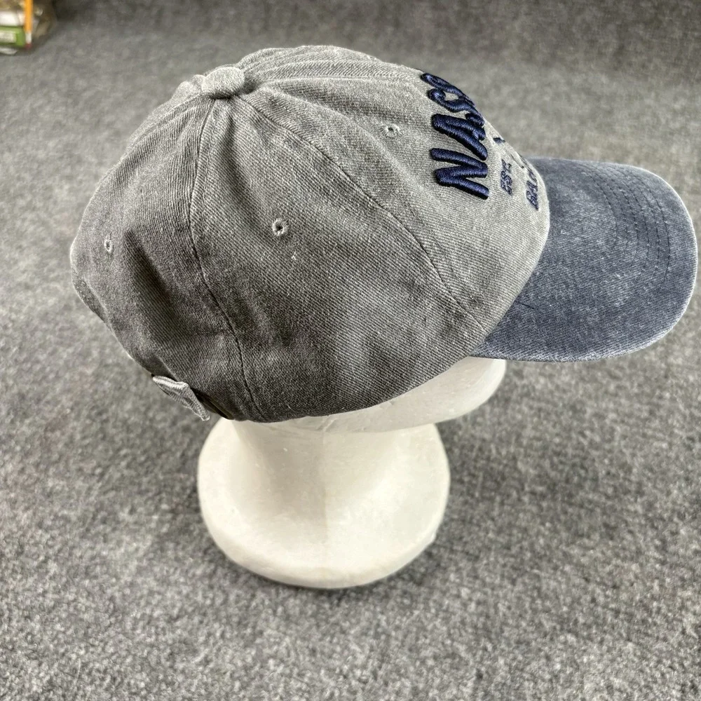 Nassau‎ Bahamas Baseball Cap Gray Blue Strapback Dad Hat Vacation Resort Beach